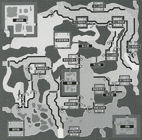 真·三国无双5地图