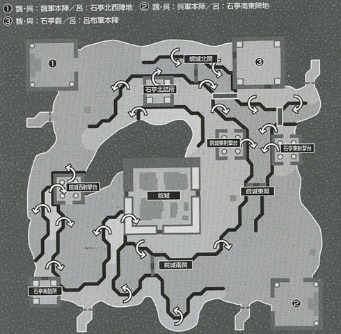 真·三国无双5地图