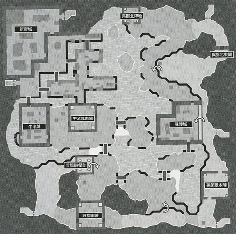 真·三国无双5地图