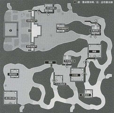 真·三国无双5地图