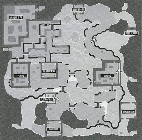 真·三国无双5地图