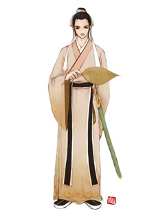 卧龙和凤雏人物肖像