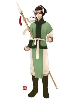 卧龙和凤雏人物肖像