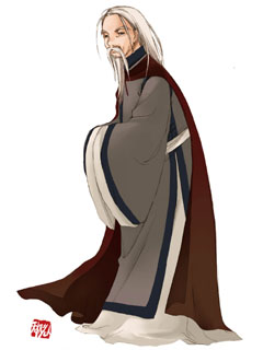 卧龙和凤雏人物肖像